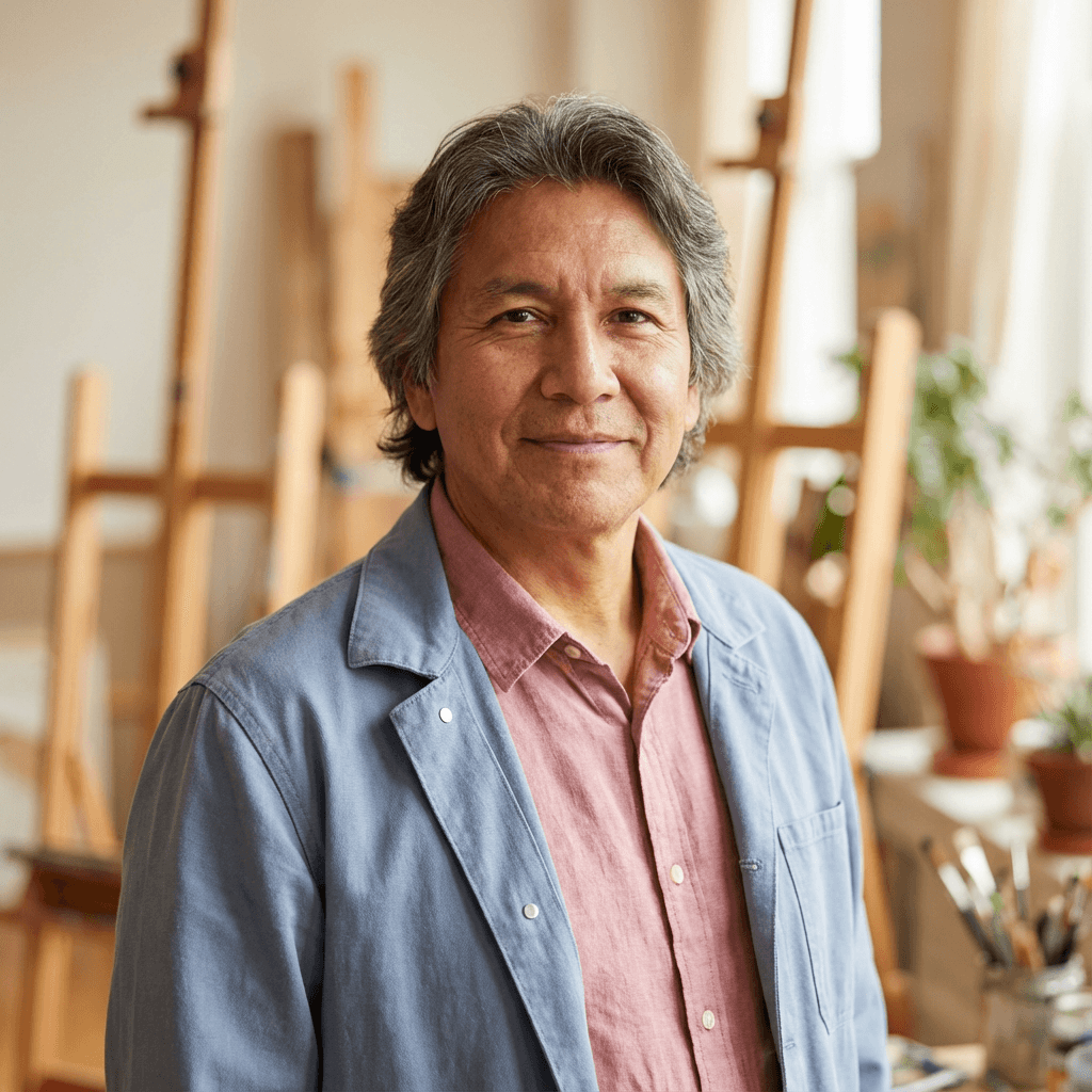 Alex Patel walking a formerly anxious dog